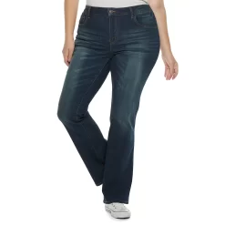 Juniors' Plus Size SO® Bootcut Jeans