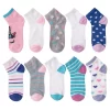 Girls SO® 10-pack Ankle Socks -SO Juniors Fashion Clothing 3687160