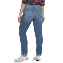 Juniors' SO® High-Rise Curvy Mom Jeans 8 Juniors' SO® High-Rise Curvy Mom Jeans -SO Juniors Fashion Clothing 3958279 ALT2