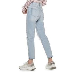 Juniors' SO® High Rise Mom Jeans -SO Juniors Fashion Clothing 3966197 ALT2