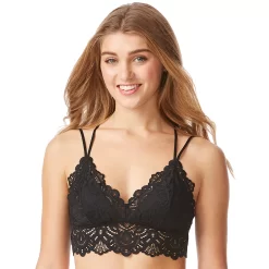 Juniors' SO® Strappy Lace Bralette SO51-020