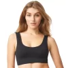 Juniors' SO® Bra Ribbed Seamless Bralette SO51-027 2 Juniors' SO® Bra Ribbed Seamless Bralette SO51-027 -SO Juniors Fashion Clothing 4257828 Black