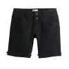 Girls 4-18 SO® Black Bermuda Shorts -SO Juniors Fashion Clothing 4260991
