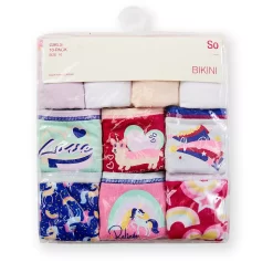 Girls 4-14 SO® 10-Pack Bikini Panties -SO Juniors Fashion Clothing 4350748 ALT2