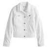 Girls 7-20 SO® Denim Jacket -SO Juniors Fashion Clothing 4540201 White Optic White