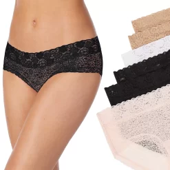 Juniors' SO® 6-Pack Lace Boybrief Panty Set SO68001P6