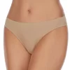 Juniors' SO® Smooth Thong Panty SO60001 -SO Juniors Fashion Clothing 4778229 Nude