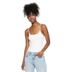 Juniors' SO® Seamless Cami Bodysuit