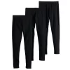 Girls 4-20 & Plus SO Favorite Long Leggings 3-Pack 2 Girls 4-20 & Plus SO Favorite Long Leggings 3-Pack -SO Juniors Fashion Clothing 4941493 Black Black Black