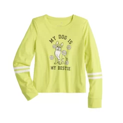 Girls 4-18 & Plus SO® Favorite Boxy Long-Sleeve Tee