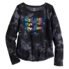 Girls 7-16 & Plus SO® Adaptive Long-Sleeve Graphic Tee 1 Girls 7-16 & Plus SO® Adaptive Long-Sleeve Graphic Tee -SO Juniors Fashion Clothing 5010708 Dog Tie Dye
