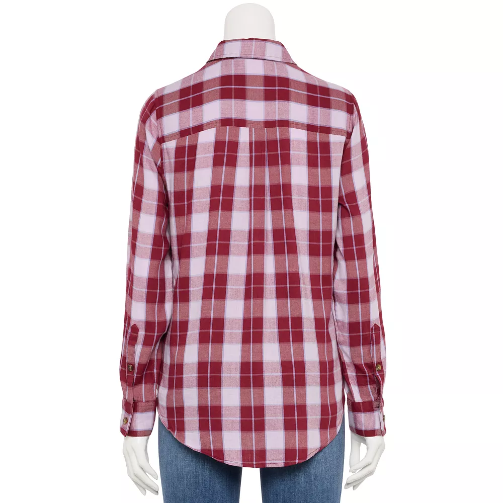 Juniors' SO® Adaptive Magnetic Woven Shirt 4 Juniors' SO® Adaptive Magnetic Woven Shirt - Image 2