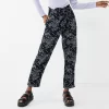 Juniors' SO® Relaxed Ankle Pants -SO Juniors Fashion Clothing 5182082 Black Floral