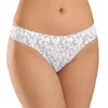 Juniors' SO® Laser Bonded Cotton Bikini Panty SO75-008 -SO Juniors Fashion Clothing 5215421 Gray Ditsy Whisper