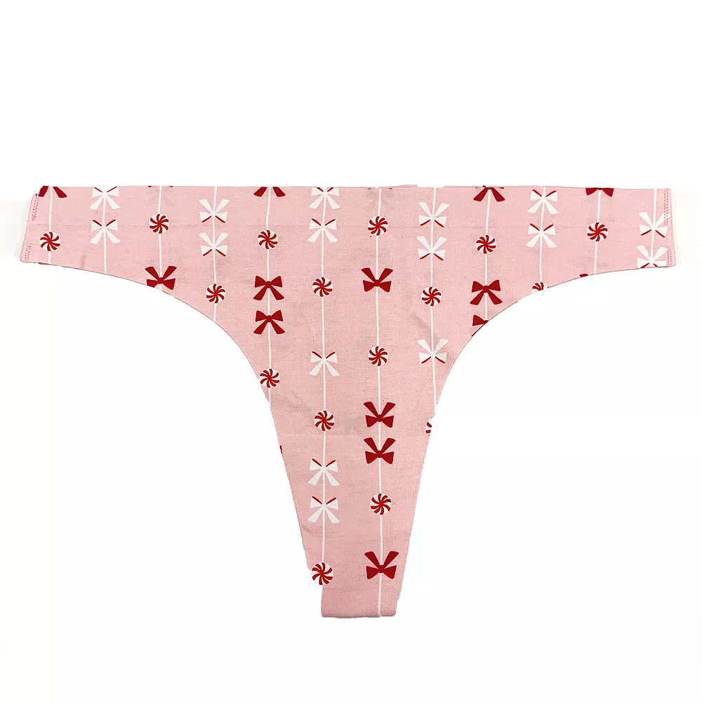 Juniors' SO® Bonded Cotton Thong Panty SO83-005 5 Juniors' SO® Bonded Cotton Thong Panty SO83-005 - Image 3