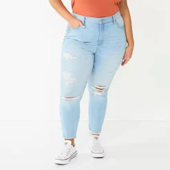 Juniors' Plus Size SO® Cropped Jeggings