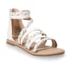 SO® Longanberry Girls' Gladiator Sandals 2 SO® Longanberry Girls' Gladiator Sandals -SO Juniors Fashion Clothing 5246338 White
