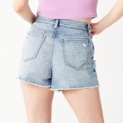 Juniors' SO® Super High Rise '90s Boyfriend Shorts 6 Juniors' SO® Super High Rise '90s Boyfriend Shorts -SO Juniors Fashion Clothing 5247866 ALT