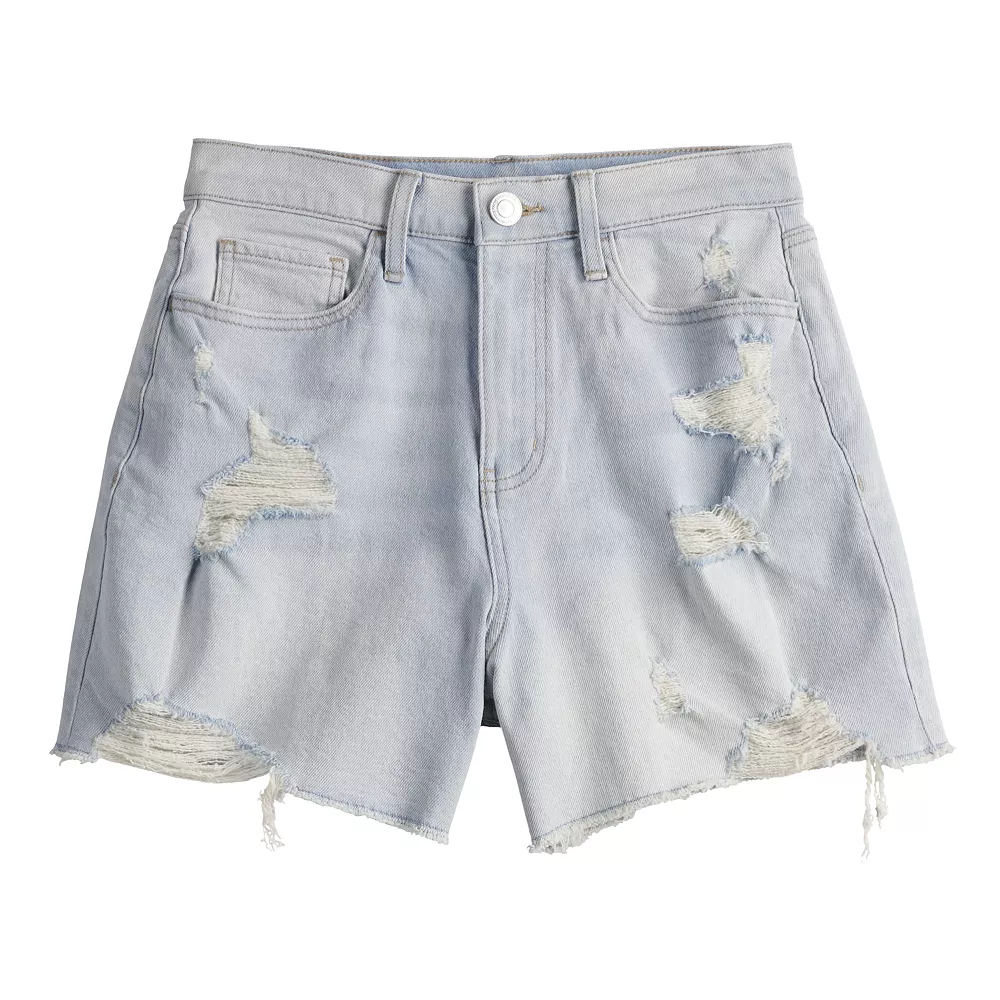 Juniors' SO® Super High Rise '90s Boyfriend Shorts 5 Juniors' SO® Super High Rise '90s Boyfriend Shorts - Image 3