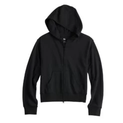 Girls 6-20 SO® Adaptive Sensory Fleece Zip Hoodie In Regular & Plus