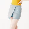 Juniors' SO® Wrap Mini Skort -SO Juniors Fashion Clothing 5317470 Light
