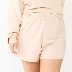 Juniors' Plus Size SO® Core Boyfriend Shorts