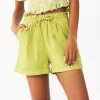 Juniors' SO® Tie Waist Utility Shorts -SO Juniors Fashion Clothing 5513111 Resurgent Green