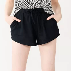 Juniors' SO® Drawstring Shorts