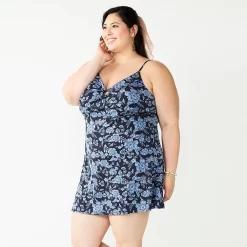Juniors' Plus Size SO® O-Ring Fit & Flare Mini Dress