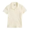Girls 6-20 SO® Ribbed Collar Polo In Regular & Plus -SO Juniors Fashion Clothing 5575883 Cream