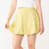 Juniors' SO® Skater Mini Skirt