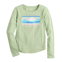 Girls 6-20 SO® Long Sleeve Graphic Tee In Regular & Plus Size