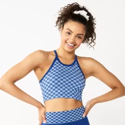 Juniors' SO® Seamless Cropped Tank