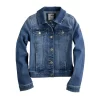 Girls 6-20 SO® Favorite Denim Jean Jacket In Regular & Plus Size -SO Juniors Fashion Clothing 5619413 Medium Wash