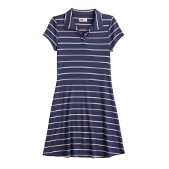 Girls 6-20 SO® Polo Dress In Regular & Plus Size