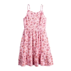 Girls 6-20 SO® Cinch Front Tank Dress In Regular & Plus Size