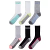 Girls SO® 6-Pack Cushioned Crew Socks -SO Juniors Fashion Clothing 5647541