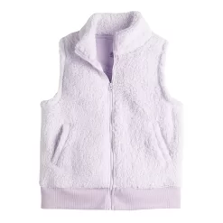 Girls SO® Sherpa Vest In Regular & Plus Sizes