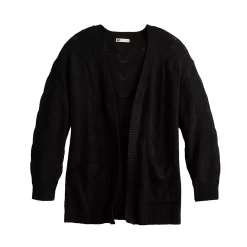 Juniors' SO® Textured Cloud Cardigan -SO Juniors Fashion Clothing 5738072 ALT5