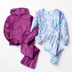 Girls 7-16 SO Cozy Corded Velour Hoodie In Regular & Plus Size -SO Juniors Fashion Clothing 5745781 ALT7