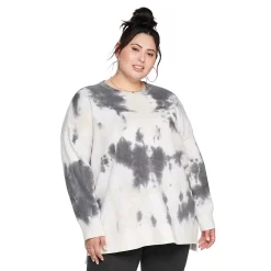 Juniors' Plus Size SO® Favorite Tunic Crewneck Sweatshirt