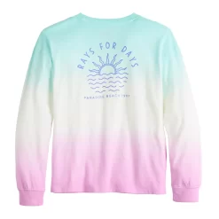 Girls 6-20 SO® Oversized Long-Sleeve Tee In Regular & Plus -SO Juniors Fashion Clothing 5818191 ALT2