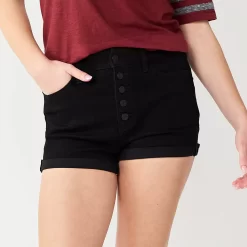 Juniors' SO® Super High-Rise Curvy Shortie