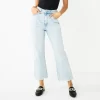Juniors' SO® High Rise Kick Flare Crop