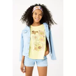 Girls 6-20 SO® Midrise Denim Shortie Shorts In Regular & Plus Size -SO Juniors Fashion Clothing 5841668 ALT8