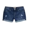 Girls 6-20 SO® Midrise Denim Shortie Shorts In Regular & Plus Size