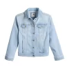 Girls 6-20 SO® Relaxed Denim Jean Jacket In Regular & Plus 1 Girls 6-20 SO® Relaxed Denim Jean Jacket In Regular & Plus -SO Juniors Fashion Clothing 5841703