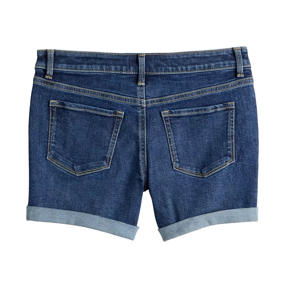 Girls 6-20 SO® Denim Midi Shorts In Regular & Plus Size 4 Girls 6-20 SO® Denim Midi Shorts In Regular & Plus Size - Image 2