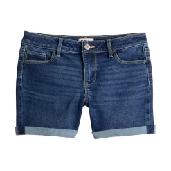 Girls 6-20 SO® Denim Midi Shorts In Regular & Plus Size