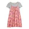 Girls 6-20 SO® Favorite Slip Dress & Tee In Regular & Plus Size -SO Juniors Fashion Clothing 5847825 Coral Butterfly